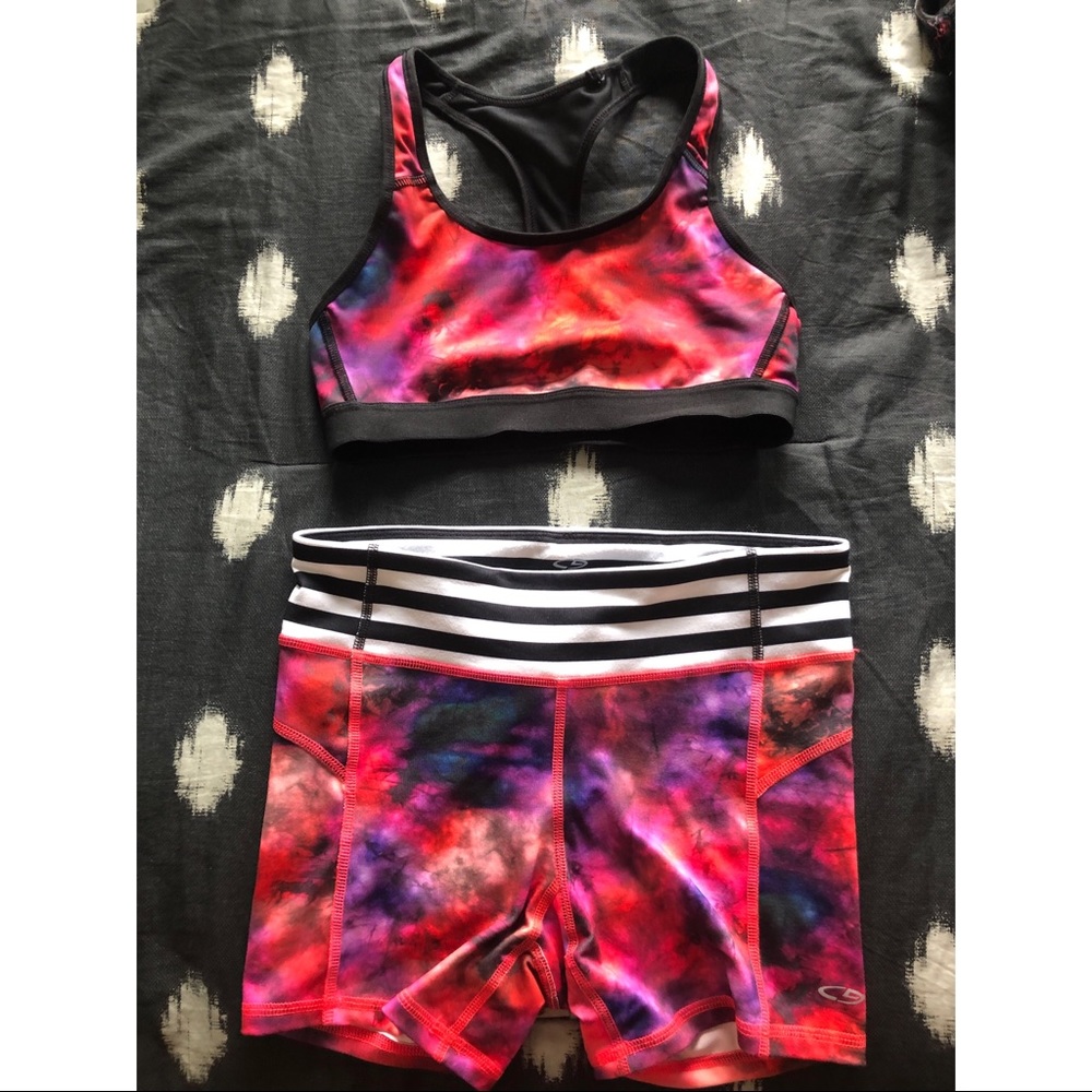 Tie dye active set.